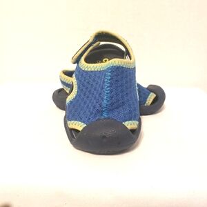 Crocs Swiftwater Sandals Size C6 Blue Green